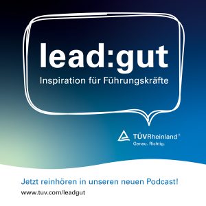 Jetzt reinhören in unseren Podcast “lead:gut“!